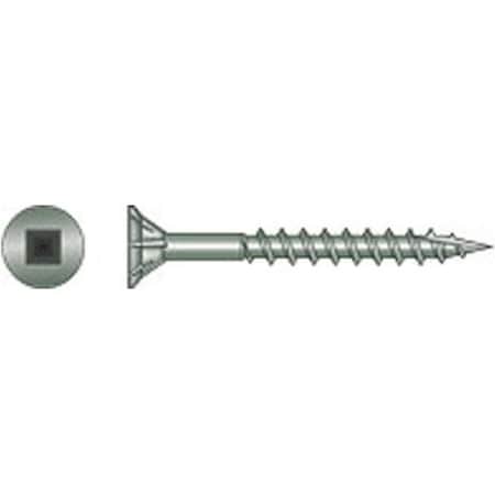 Simpson Strong-Tie Simpson Strong-Tie No. 9 X 1-5/8 in. L Square Galvanized Coarse Cement Board Screws 1500 pk CB3BLGHL158S